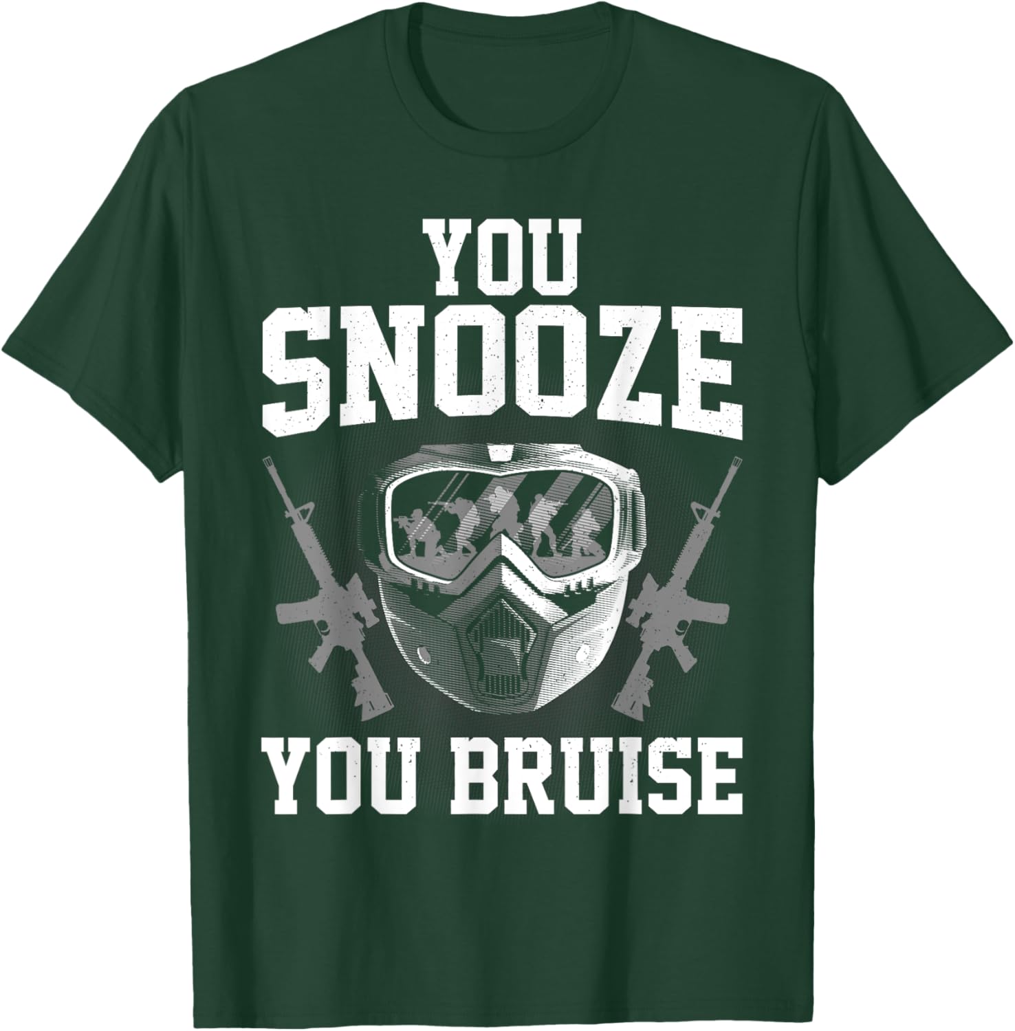 Funny Airsoft Art Women Airsoft Player Airsoft Gear T-Shirt - T-Shirt | Forest
