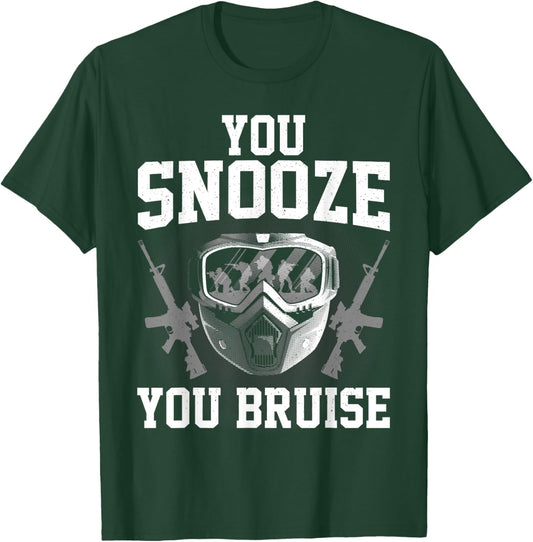 Funny Airsoft Art Women Airsoft Player Airsoft Gear T-Shirt - T-Shirt | Forest