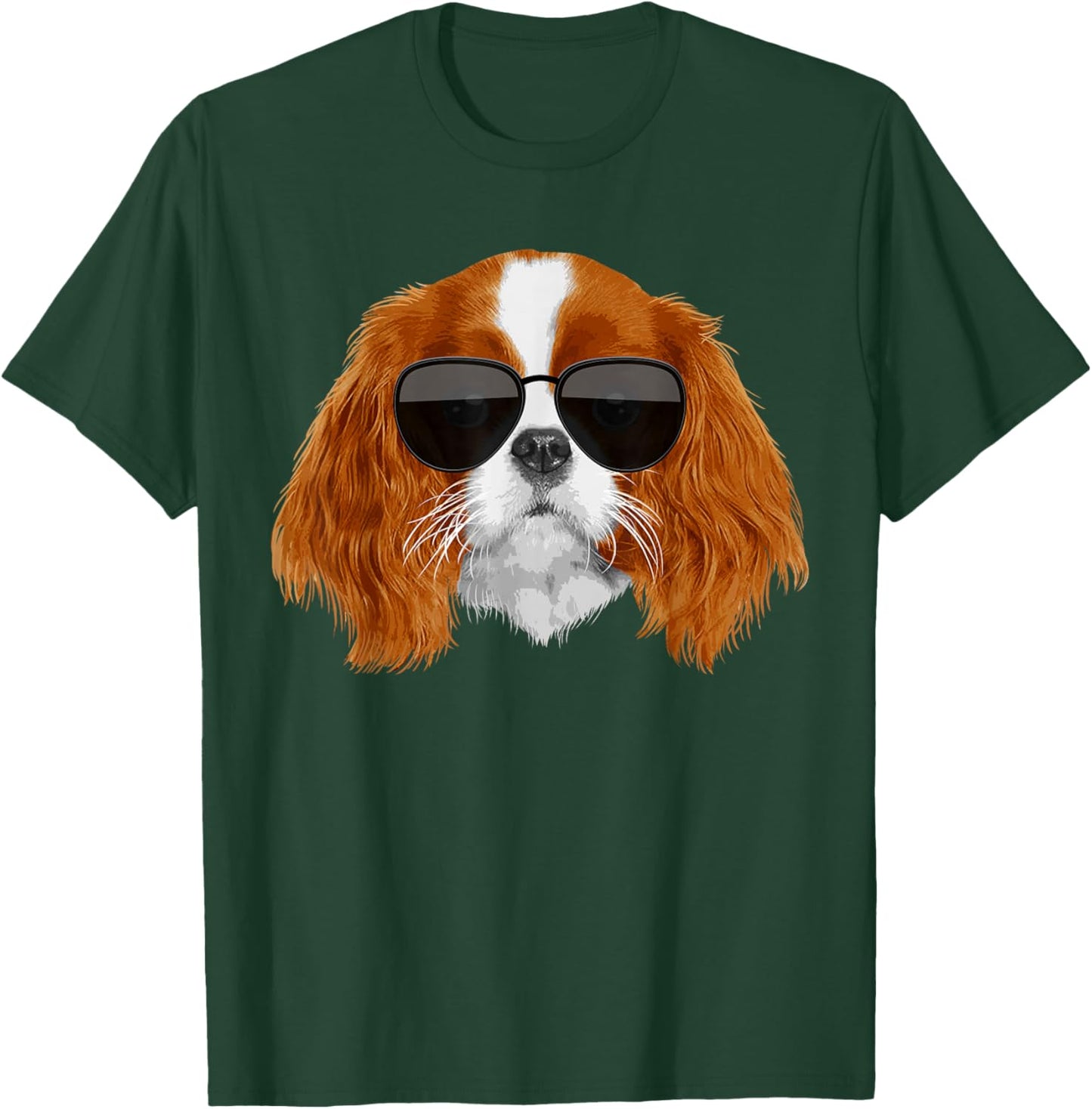 Cavalier King Charles Design Women Cavalier Spaniel T-Shirt - T-Shirt | Forest
