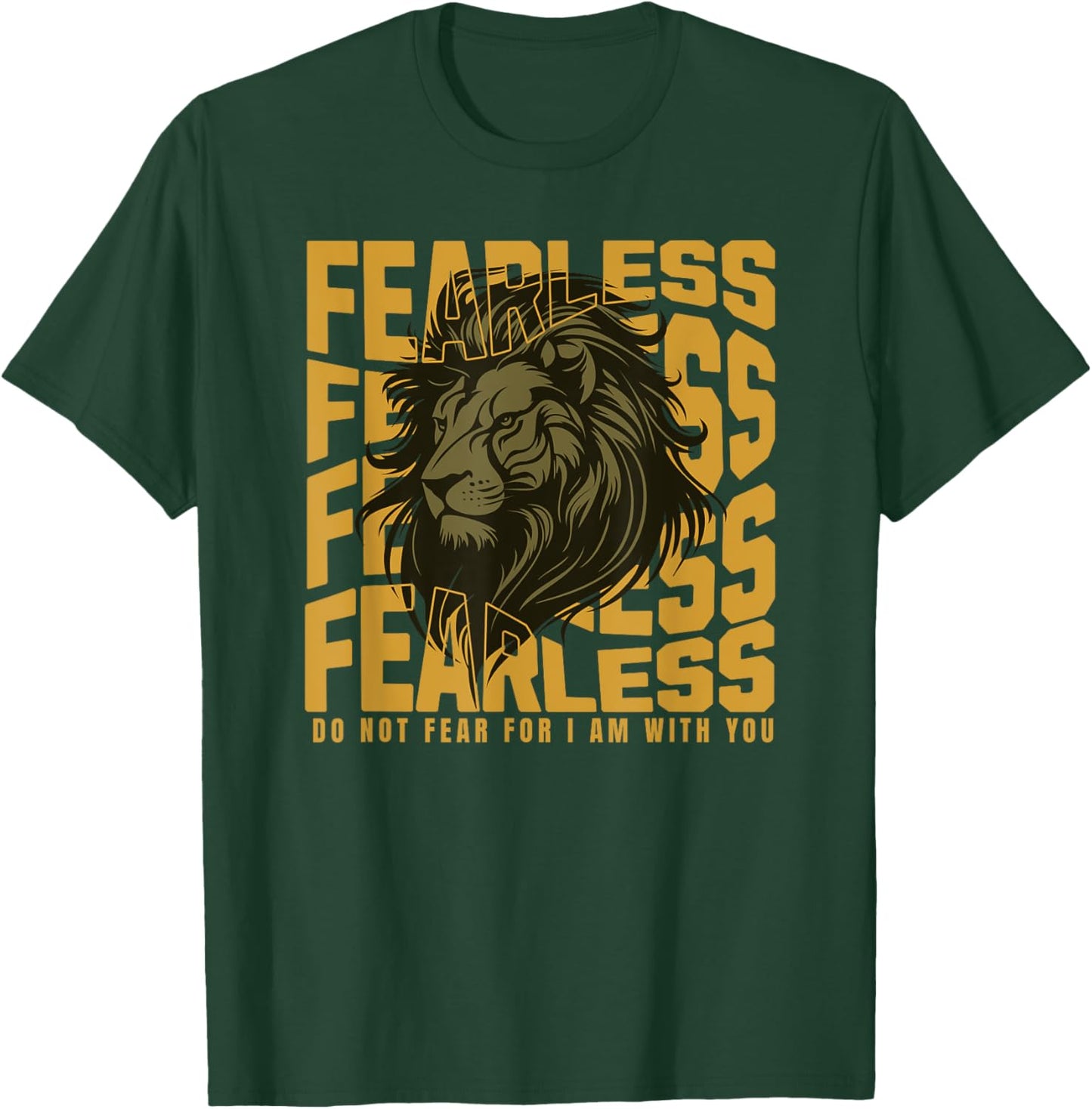 Lion of Judah Can Do All Things Scripture Christian Men Gym T-Shirt - T-Shirt | Forest