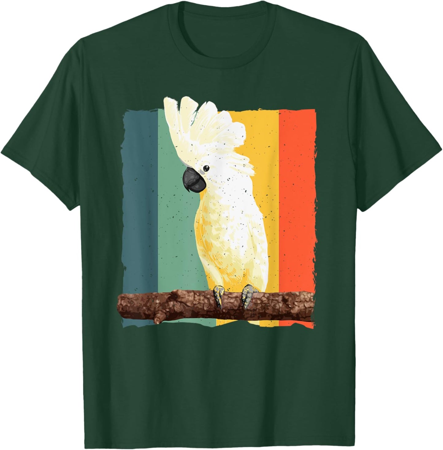 Cool Cockatoo Art Women Parrot Lover Goffin Cockatoo T-Shirt - T-Shirt | Forest