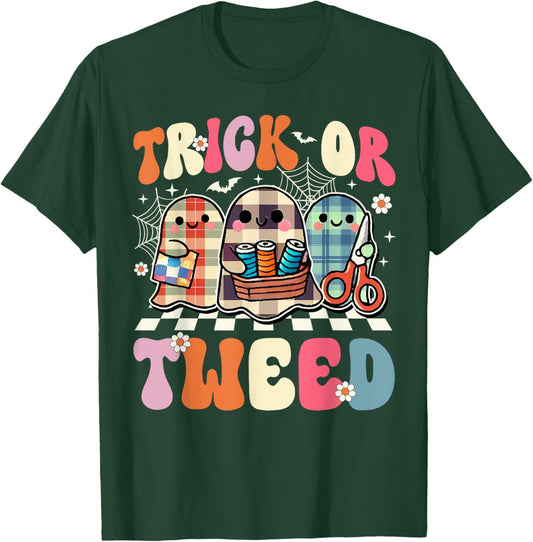 Halloween Quilting T-Shirt - T-Shirt | Forest
