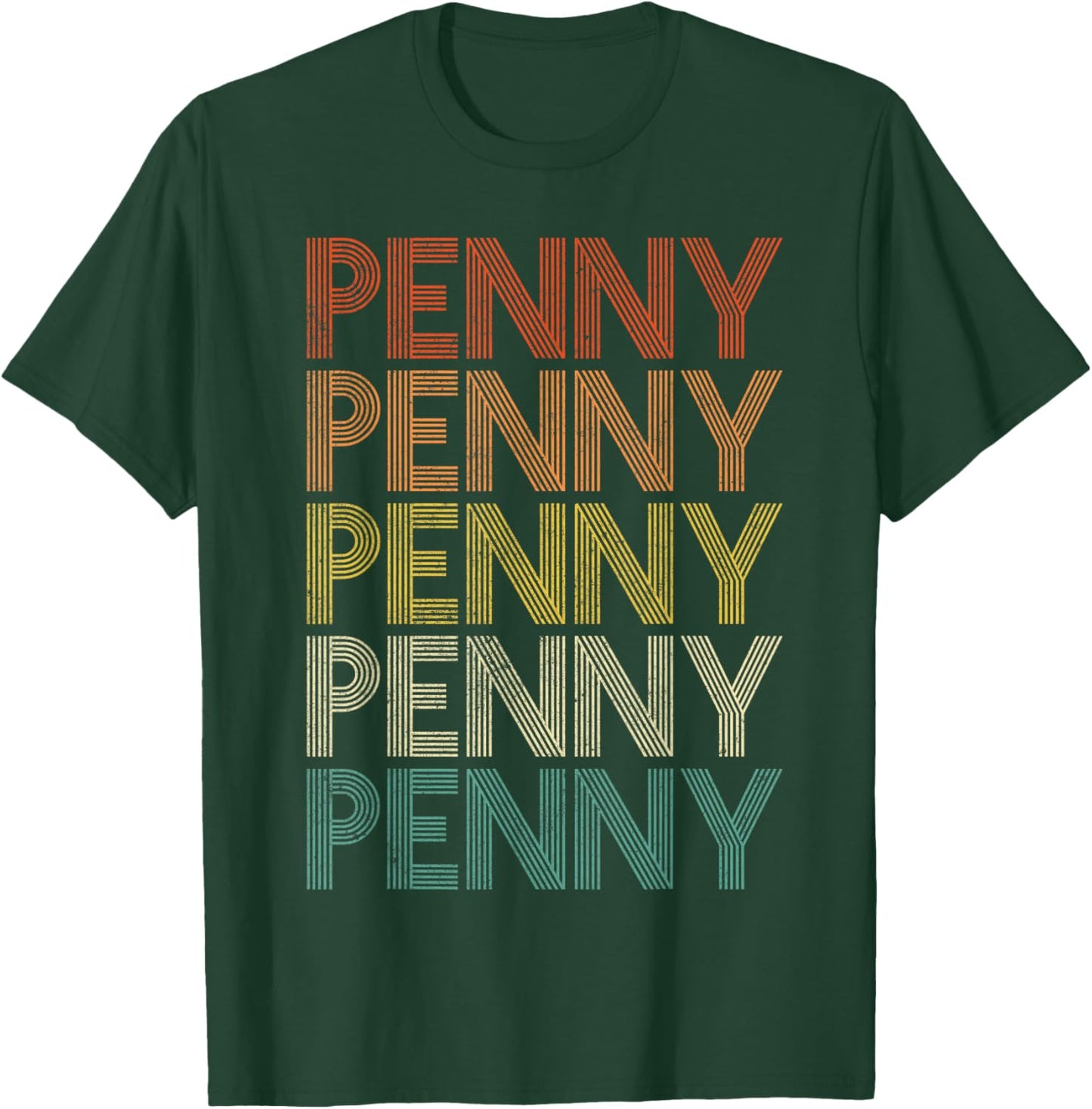 Penny Vintage Retro T-Shirt - T-Shirt | Forest