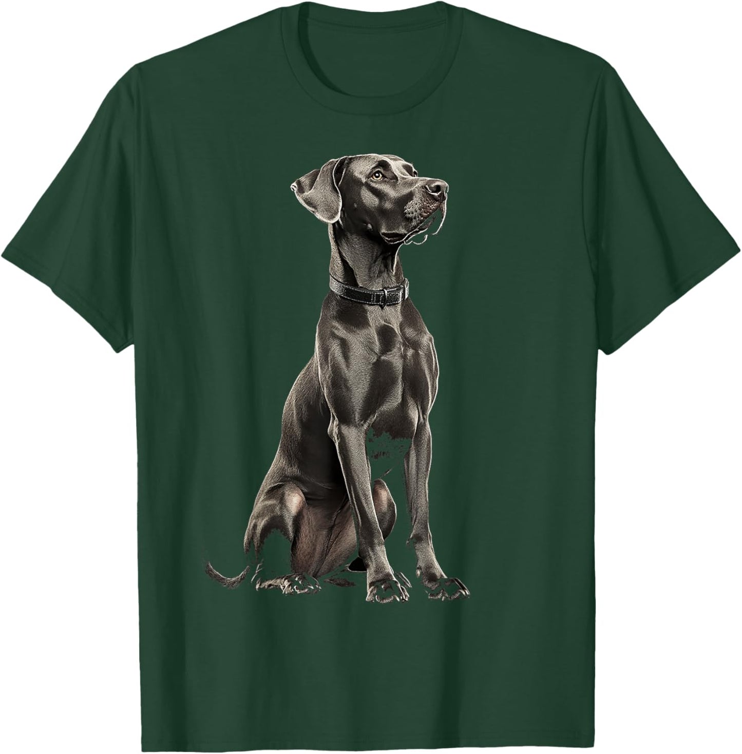 Great Dane Dog Graphic Pet Artwork Great Dane Men Women Kids T-Shirt - T-Shirt | Forest
