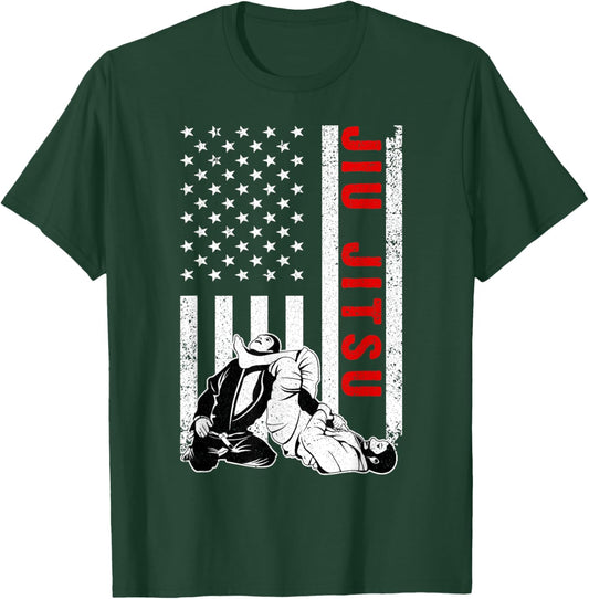 Funny Jiu Jitsu Design Women Brazilian Jiu Jitsu BJJ T-Shirt - T-Shirt | Forest