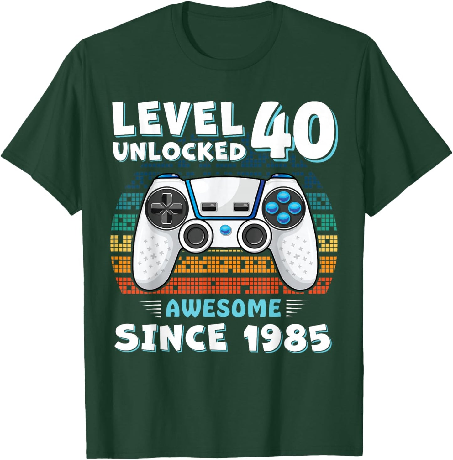40 Year Birthday Decorations Men Gag 40yr 1985 40th Birthday T-Shirt - T-Shirt | Forest