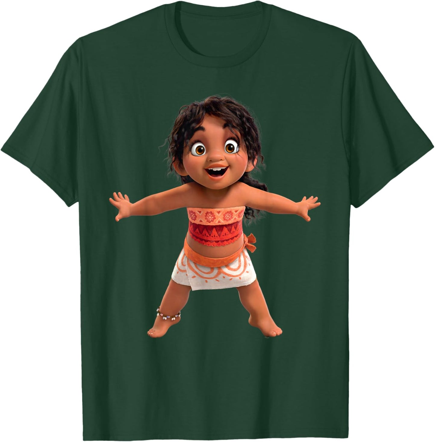 Disney Moana 2 Moana’s Little Sister Simea Excited T-Shirt - T-Shirt | Forest