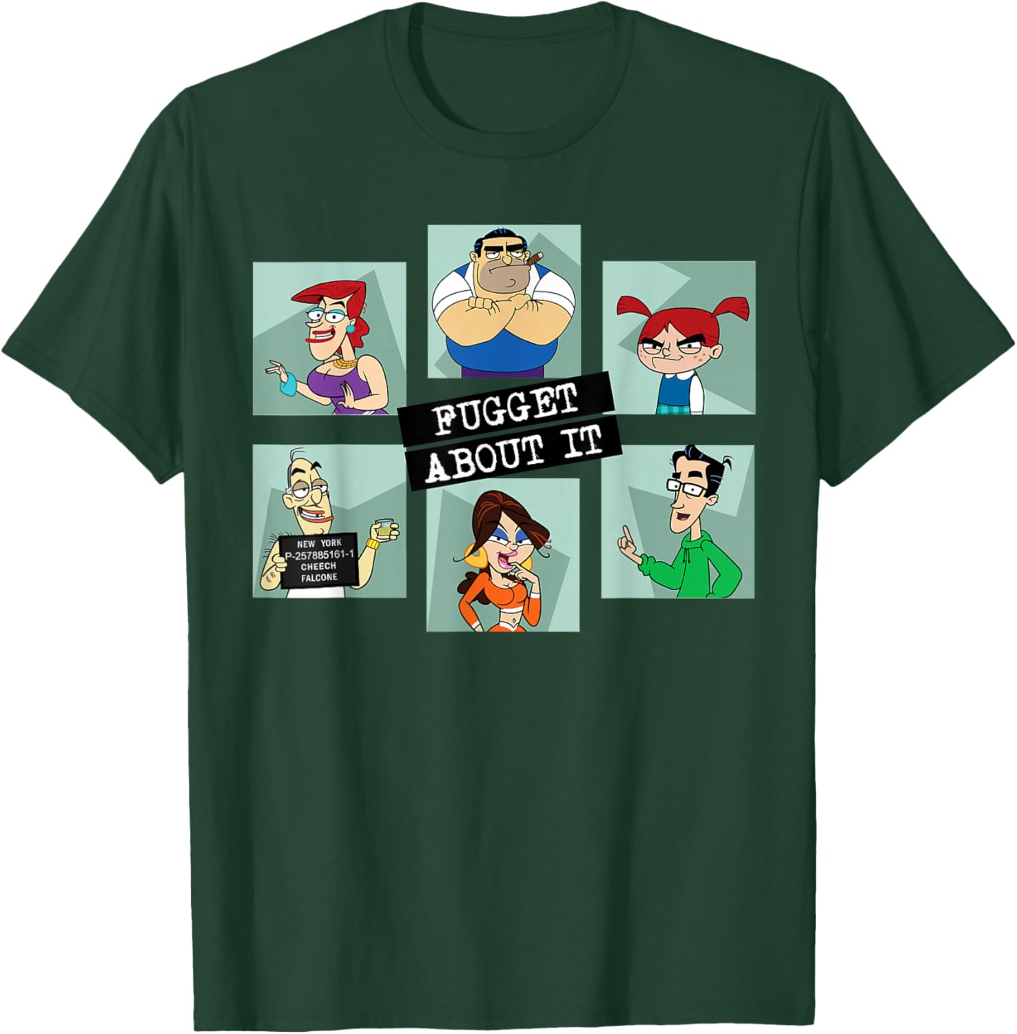 The Falcone Family T-Shirt - T-Shirt | Forest
