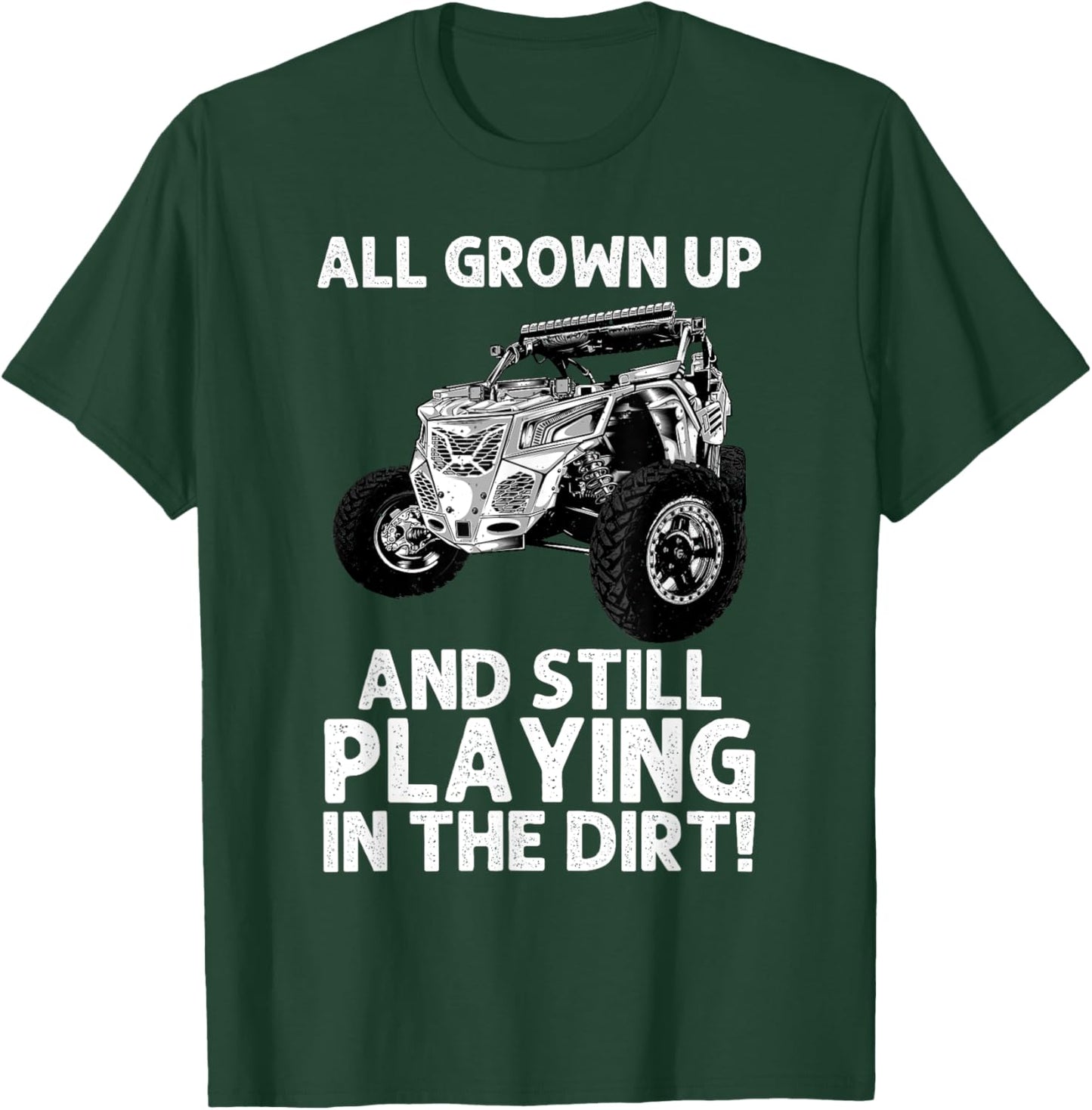 Funny SxS Design Women Offroading UTV Side By Side T-Shirt - T-Shirt | Forest