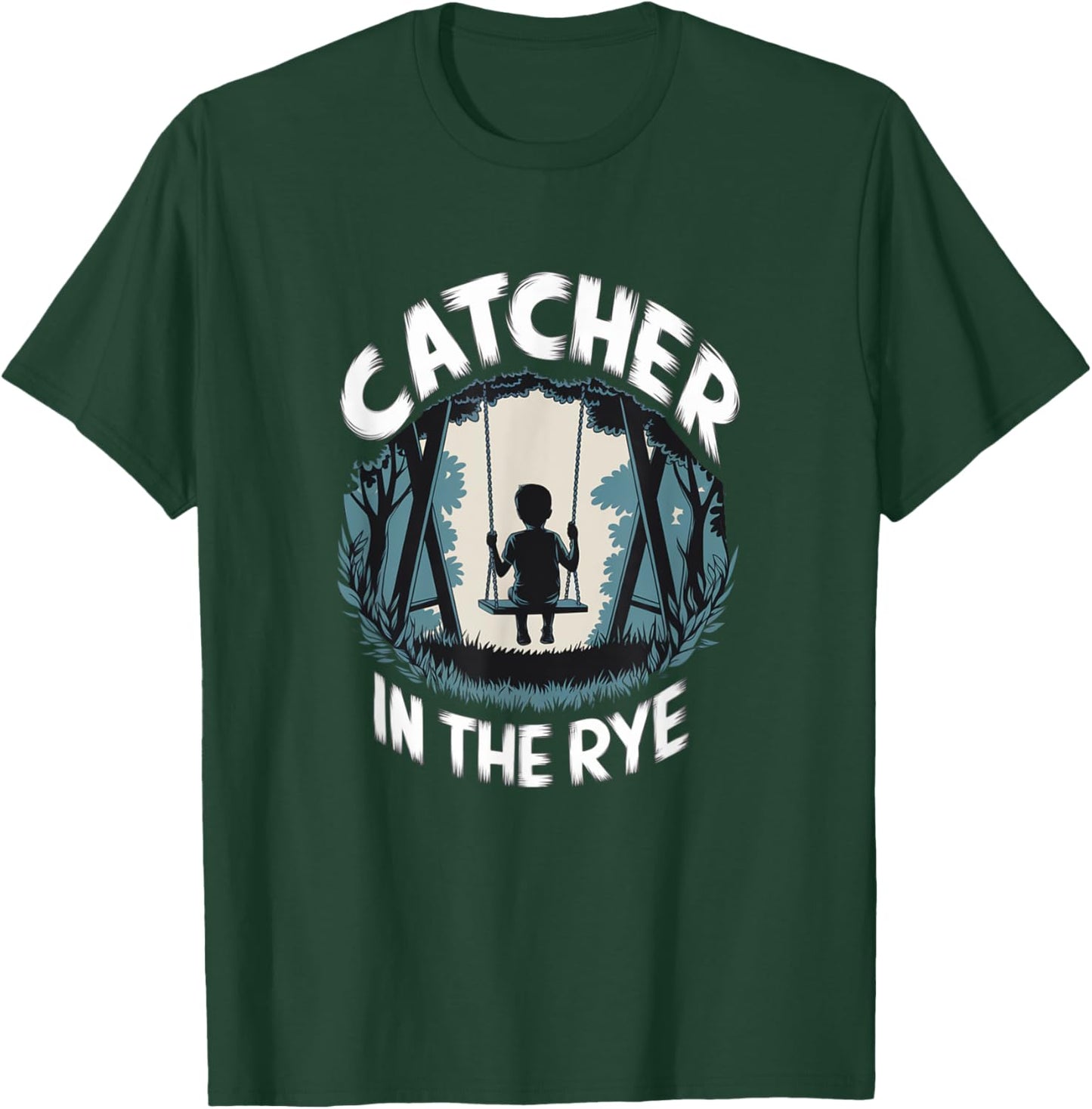 Catcher in the Rye Book Lover Nostalgia Classic Literature T-Shirt - T-Shirt | Forest