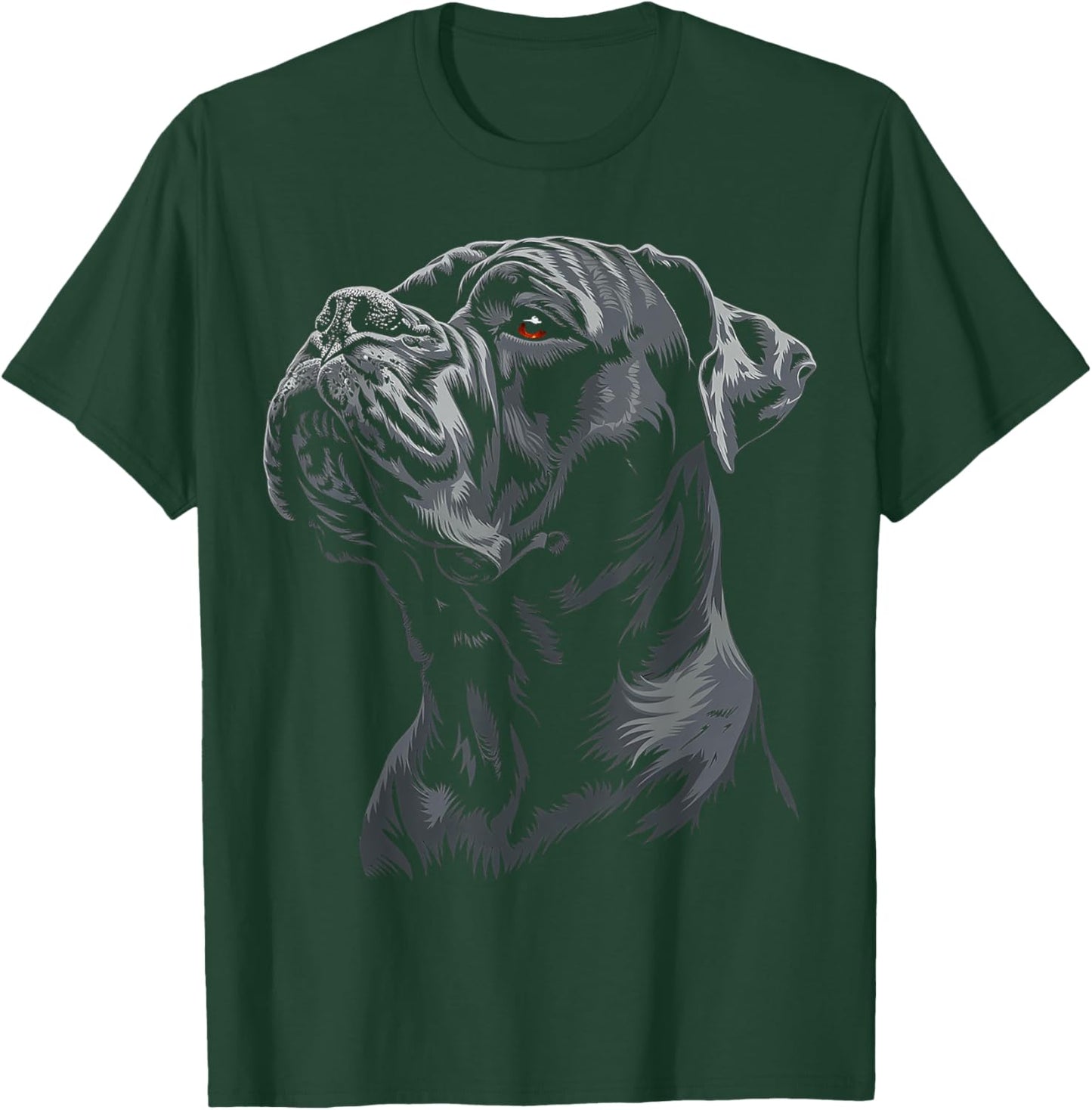 Cane Corso Dog Motif Pet Art Cane Corso T-Shirt - T-Shirt | Forest