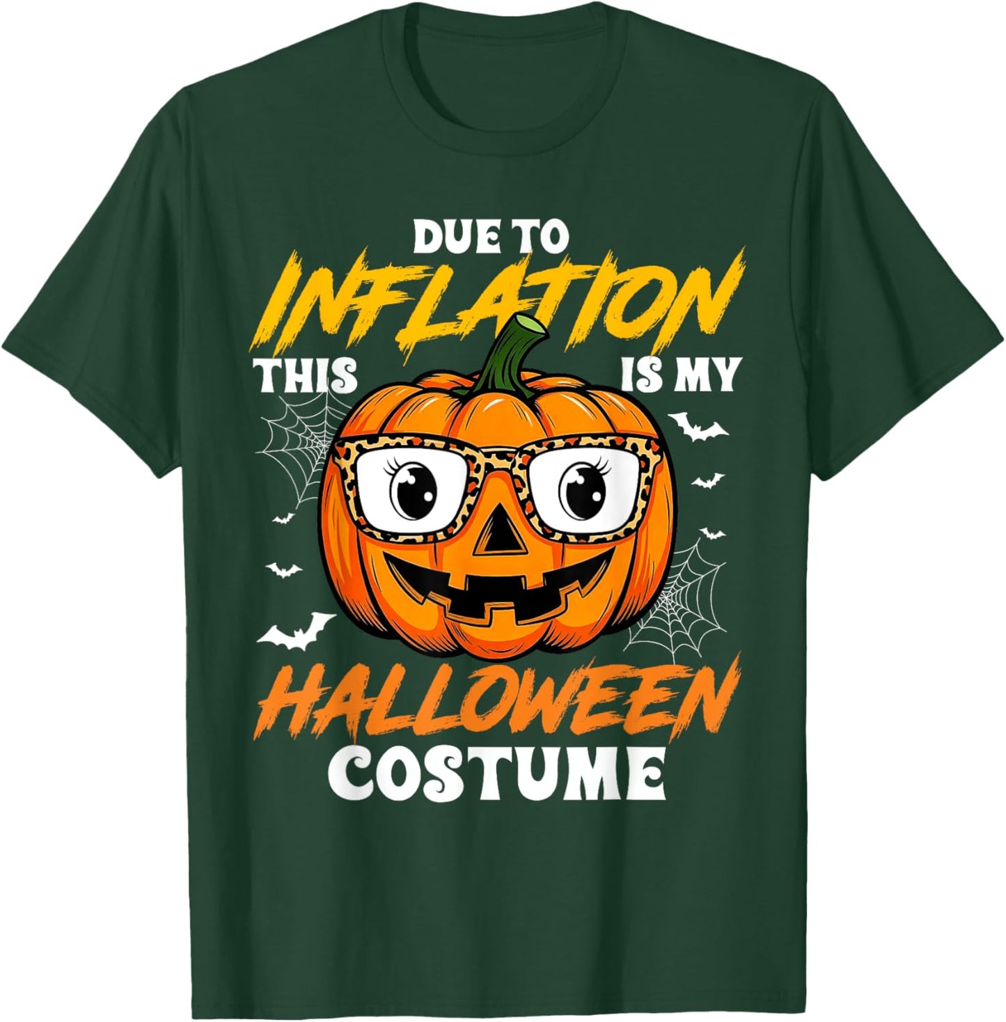 Pumpkin Halloween Costume Men Women Funny Halloween T-Shirt - T-Shirt | Forest
