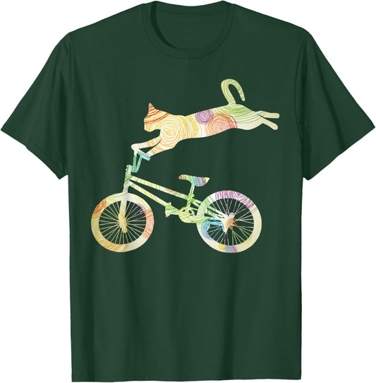BMX Art Women Toddler Boys Off Road BMX Riding BMX T-Shirt - T-Shirt | Forest