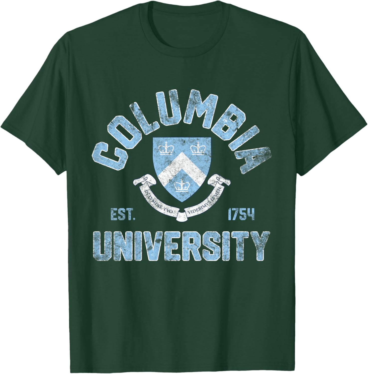 Kids Columbia Vintage Crest Arch EST. 1754 Navy | Columbia T-Shirt - T-Shirt | Forest