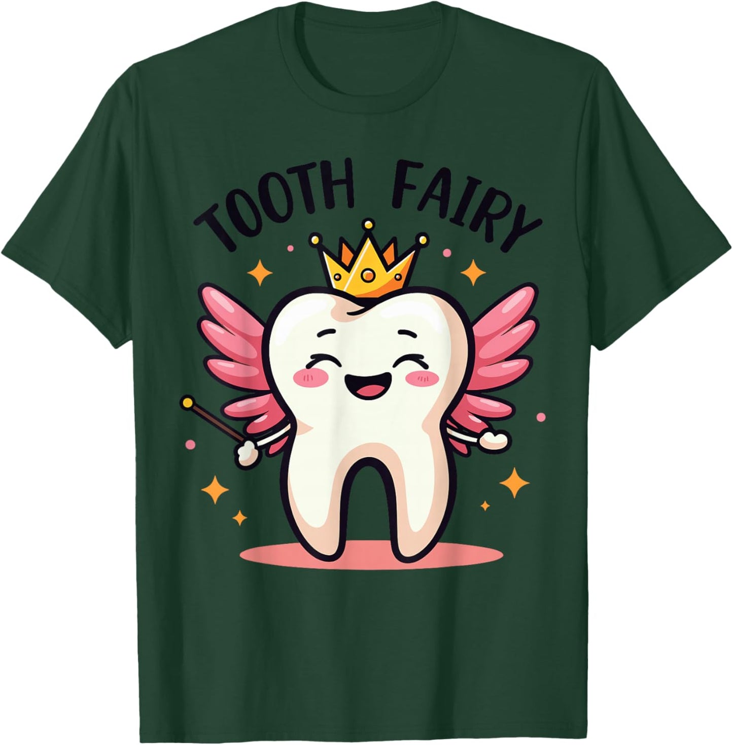 Tooth Fairy Shirt Women Child Tooth Costume T-Shirt - T-Shirt | Forest