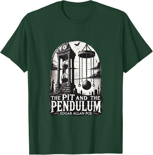 The Pit and the Pendulum Edgar Allan Poe T-Shirt - T-Shirt | Forest