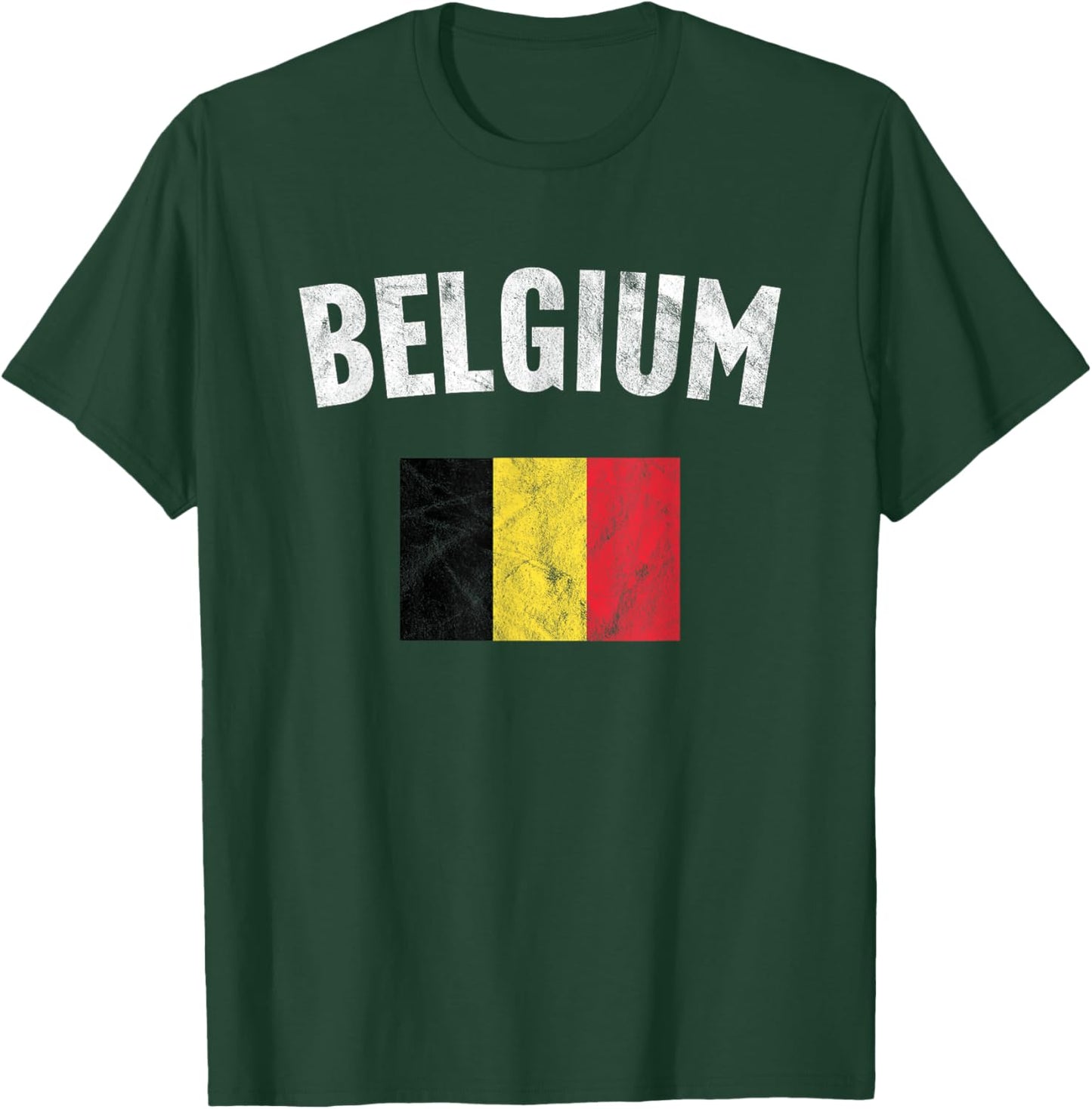 Belgium Flag T-Shirt - T-Shirt | Forest