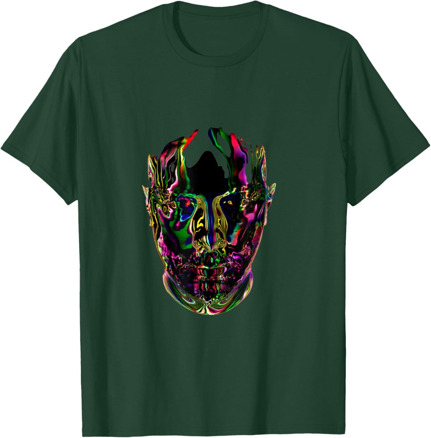 Psychedelic Pryda Vibe - Bold Music Art T-Shirt - T-Shirt | Forest