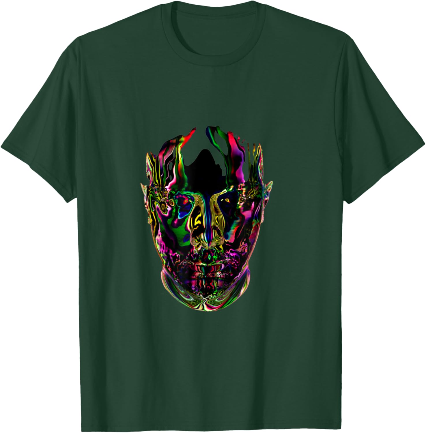 Psychedelic Pryda Vibe - Bold Music Art T-Shirt - T-Shirt | Forest