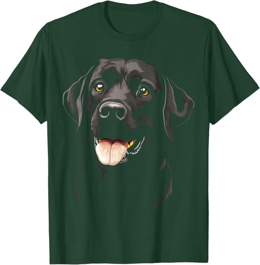 Labrador Retriever Dog Motif Pet Art Labrador Retriever T-Shirt - T-Shirt | Forest