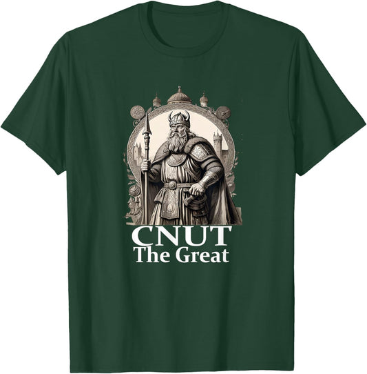 Cnut The Great - King of England, Denmark & Norway T-Shirt - T-Shirt | Forest