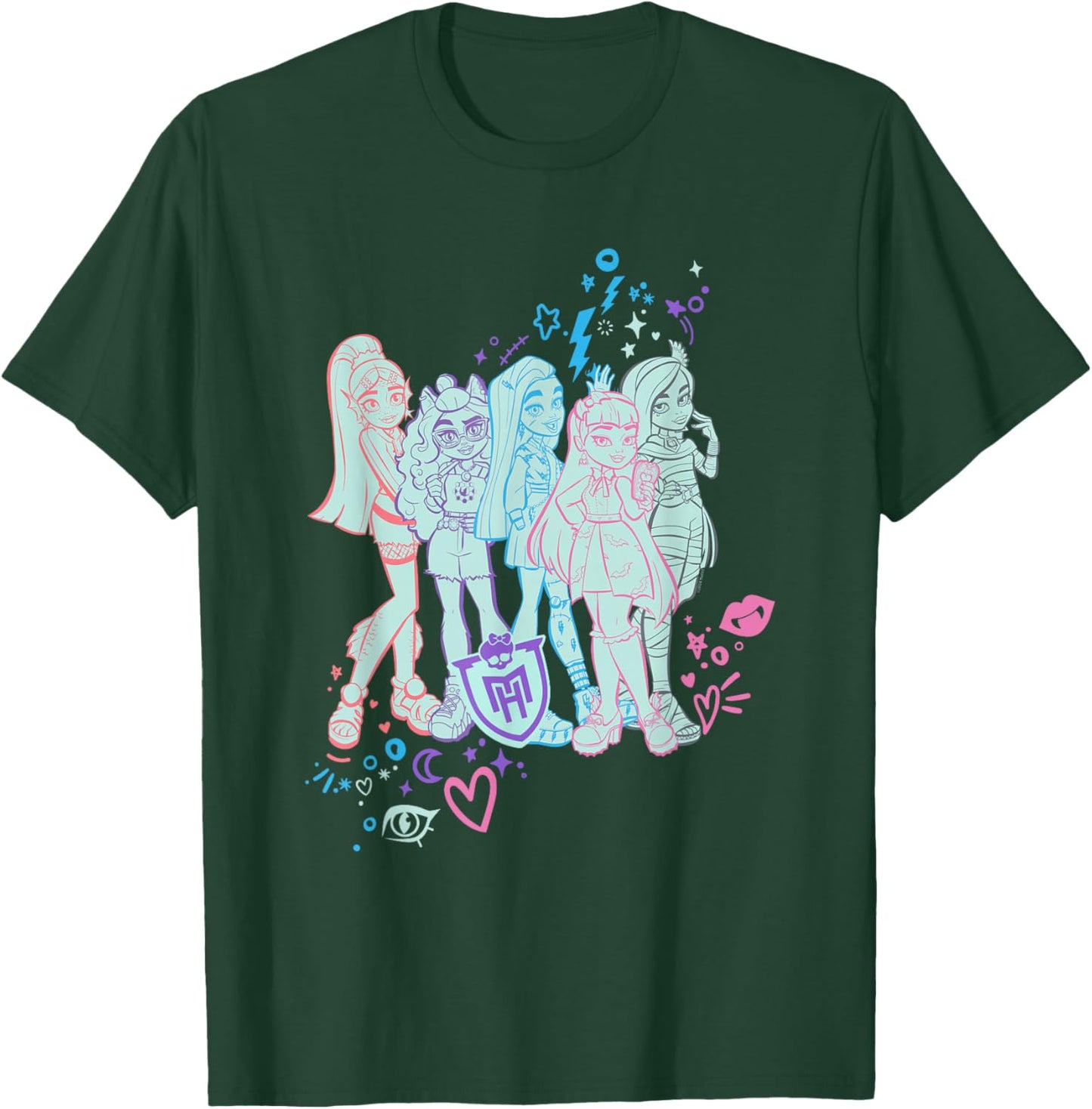Monster High - Creep it Real T-Shirt - T-Shirt | Forest