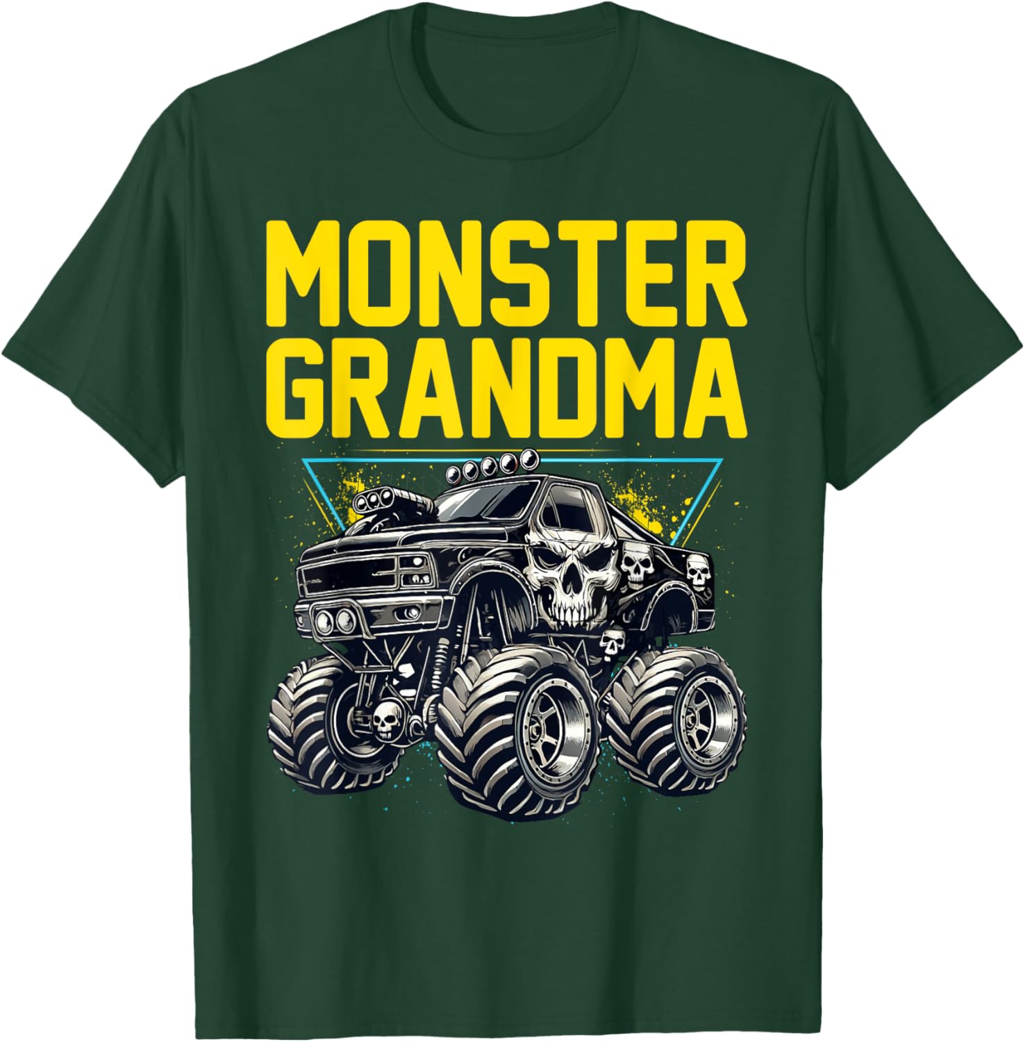 Monster Truck Grandma Monster Truck Are My Jam Truck Lovers T-Shirt - T-Shirt | Forest