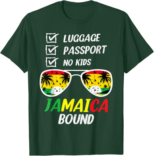 Jamaican Travel Vacation Trip Outfit to Jamaica Men Women T-Shirt - T-Shirt | Forest