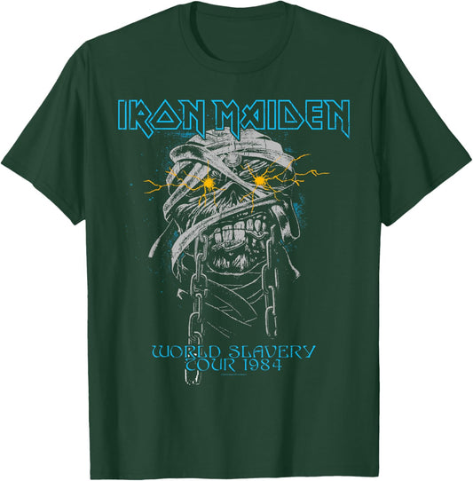 Iron Maiden - Powerslave Head Mummy Black T-Shirt - T-Shirt | Forest
