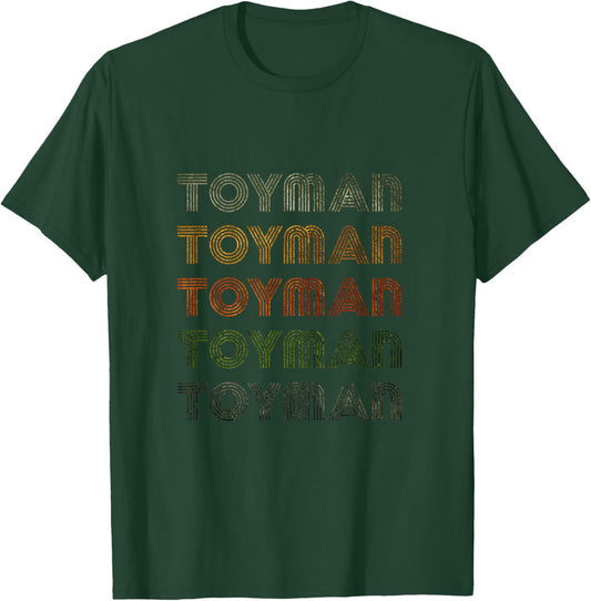 Love Heart Toyman Grunge Vintage Style Black Toyman T-Shirt - T-Shirt | Forest