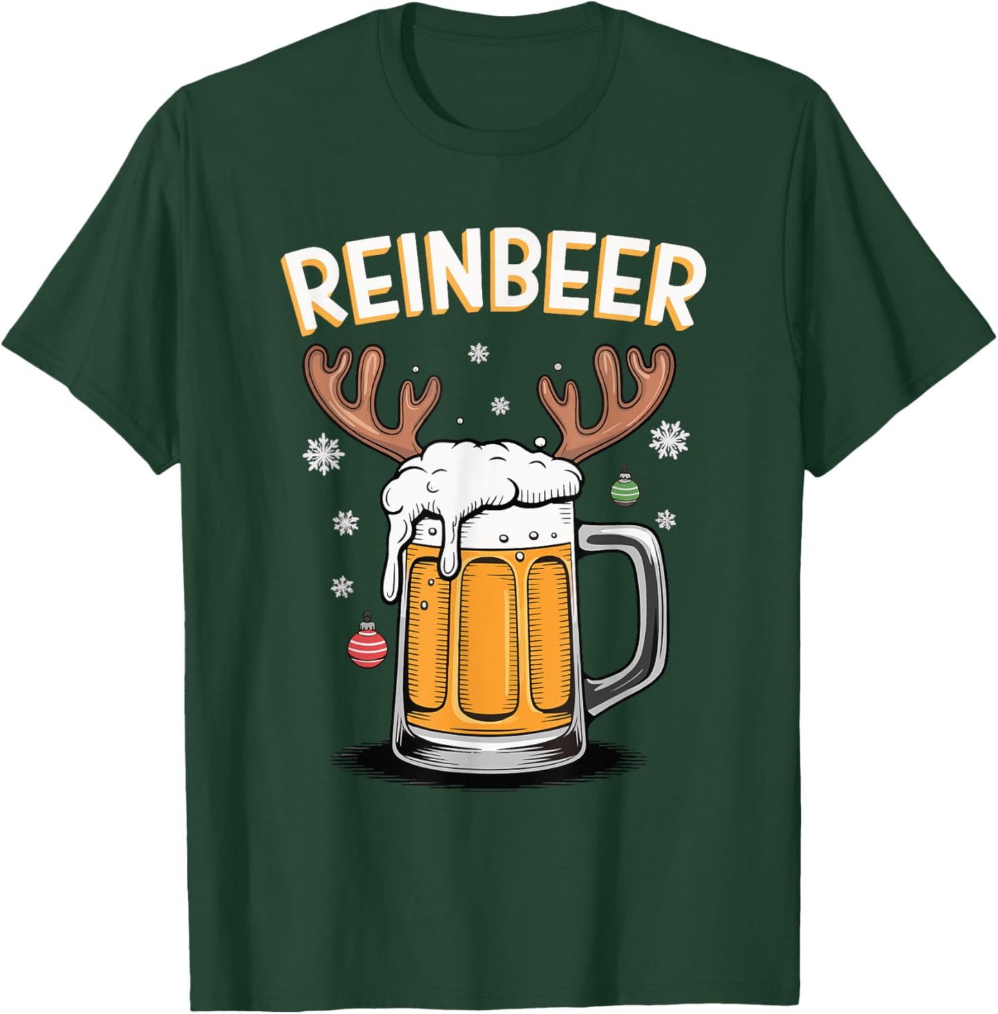 Reinbeer Reindeer Deer T-Shirt - T-Shirt | Forest