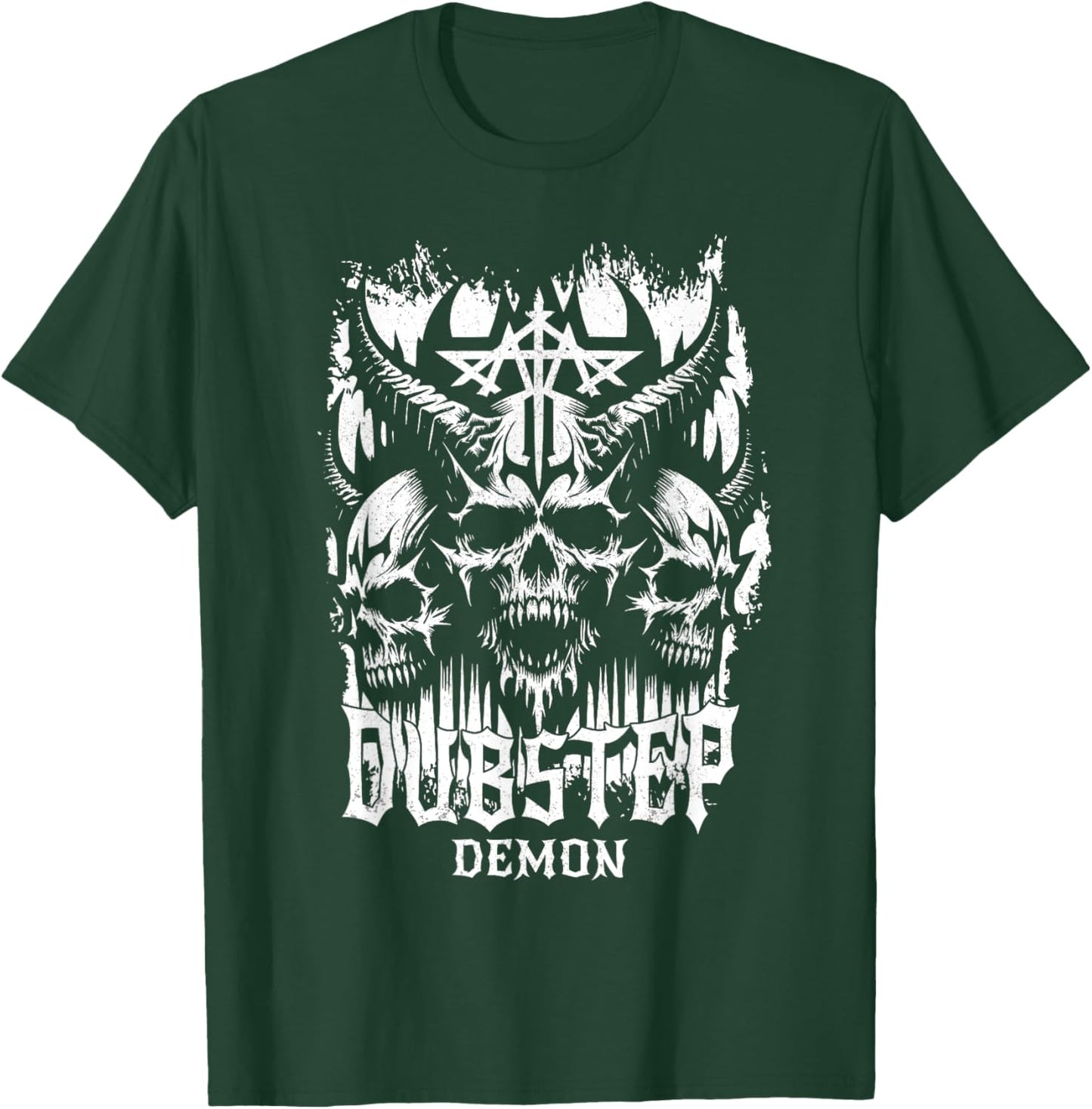 Cool Dubstep Shirt | Riddim Dubstep Demon T-Shirt - T-Shirt | Forest