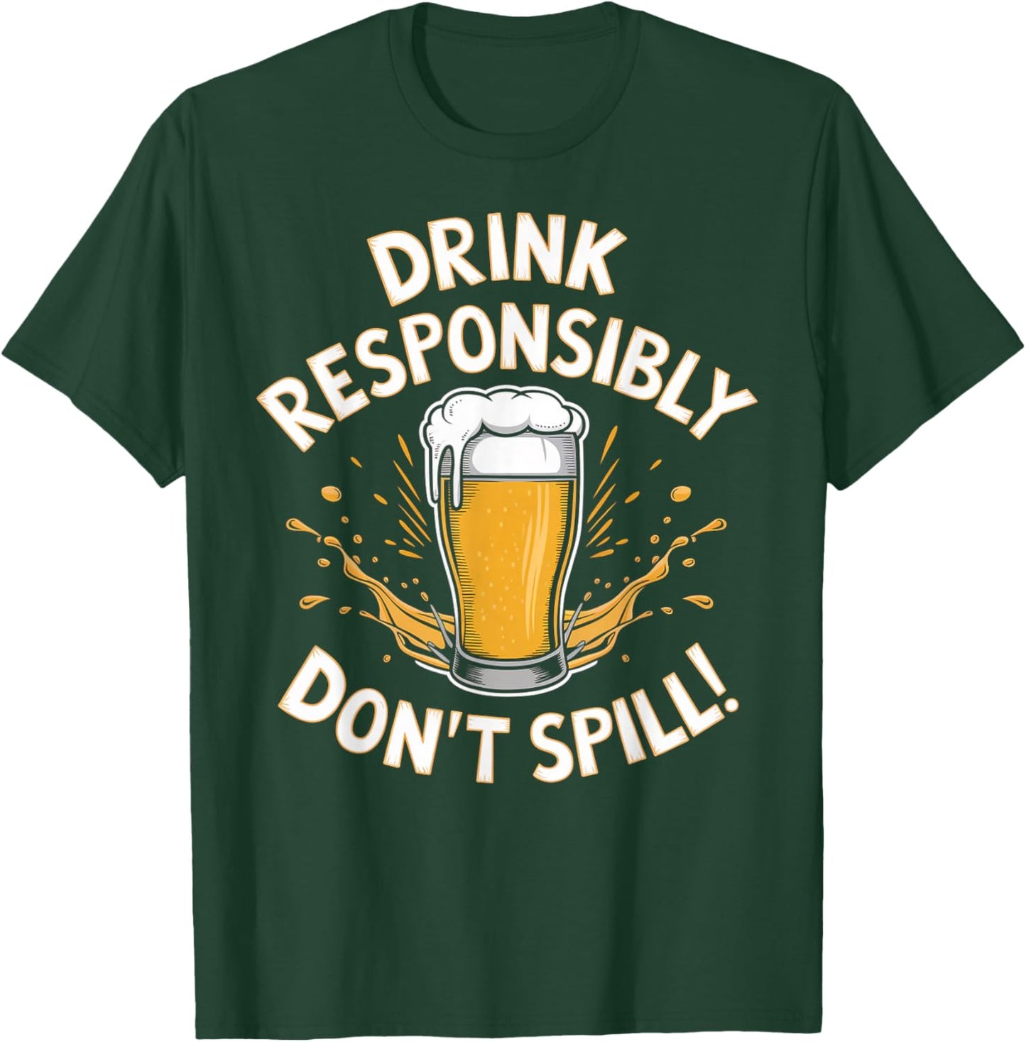Beer Pun T-Shirt - T-Shirt | Forest