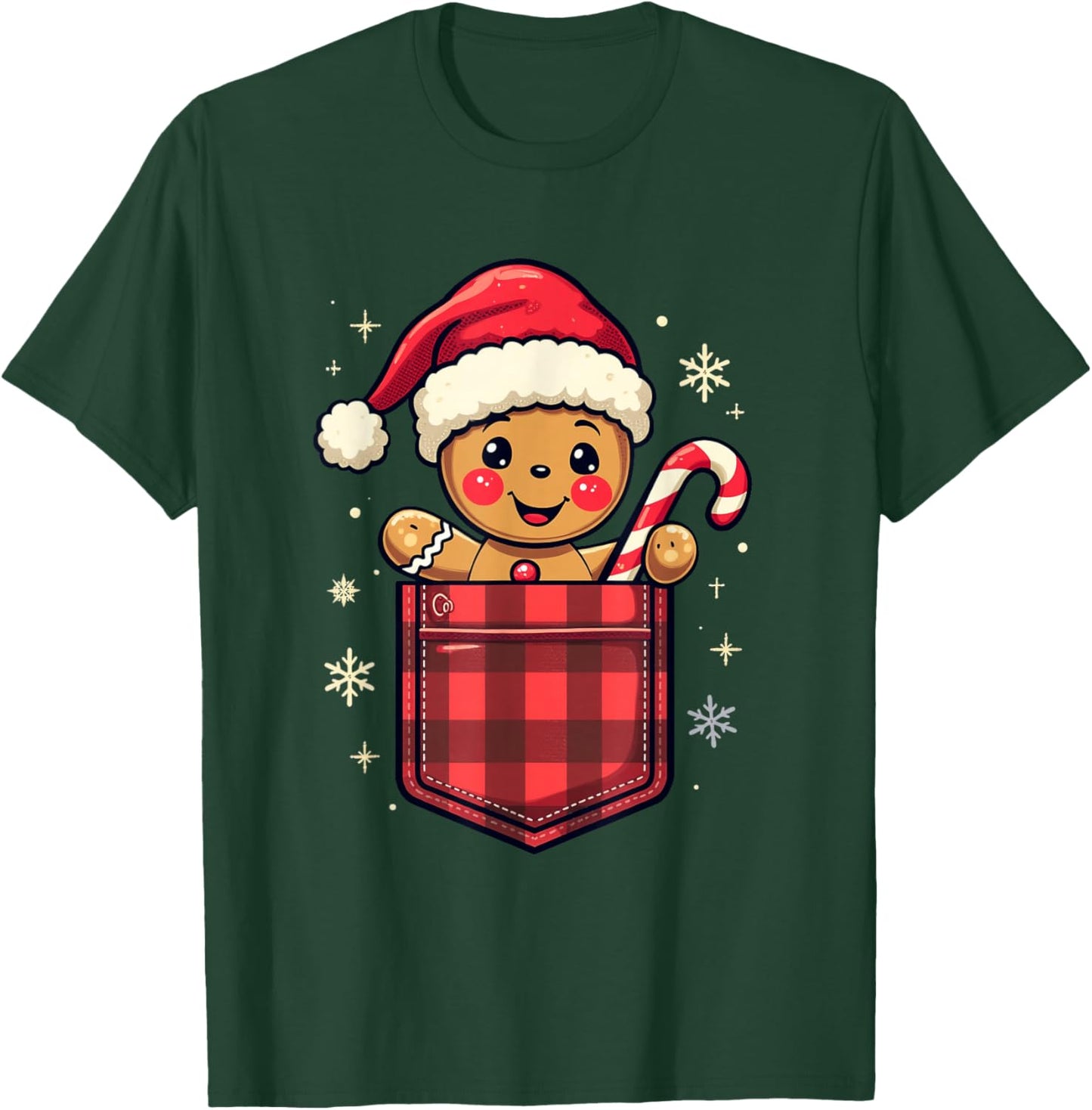 Christmas Gingerbread T-Shirt - T-Shirt | Forest