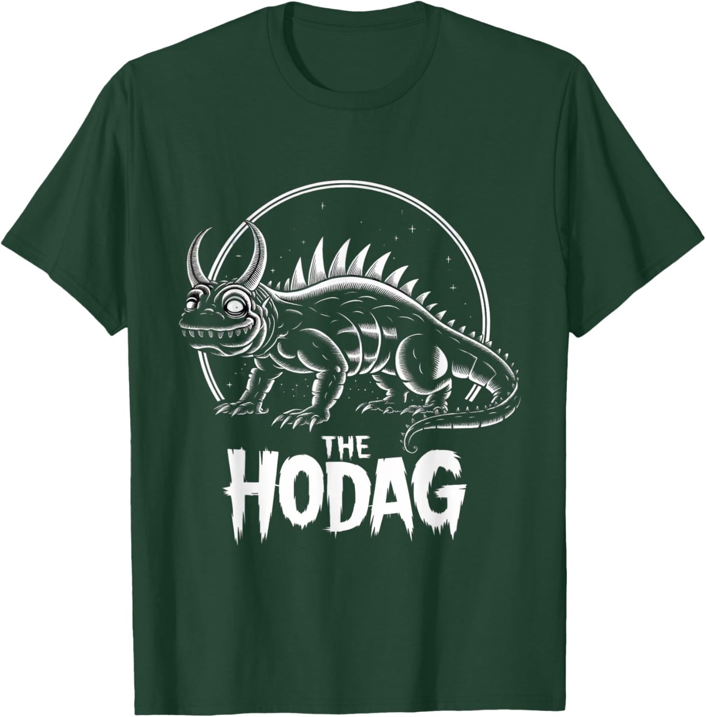 Hodag Mythical Creature Retro Cryptid Spooky Wisconsin T-Shirt - T-Shirt | Forest