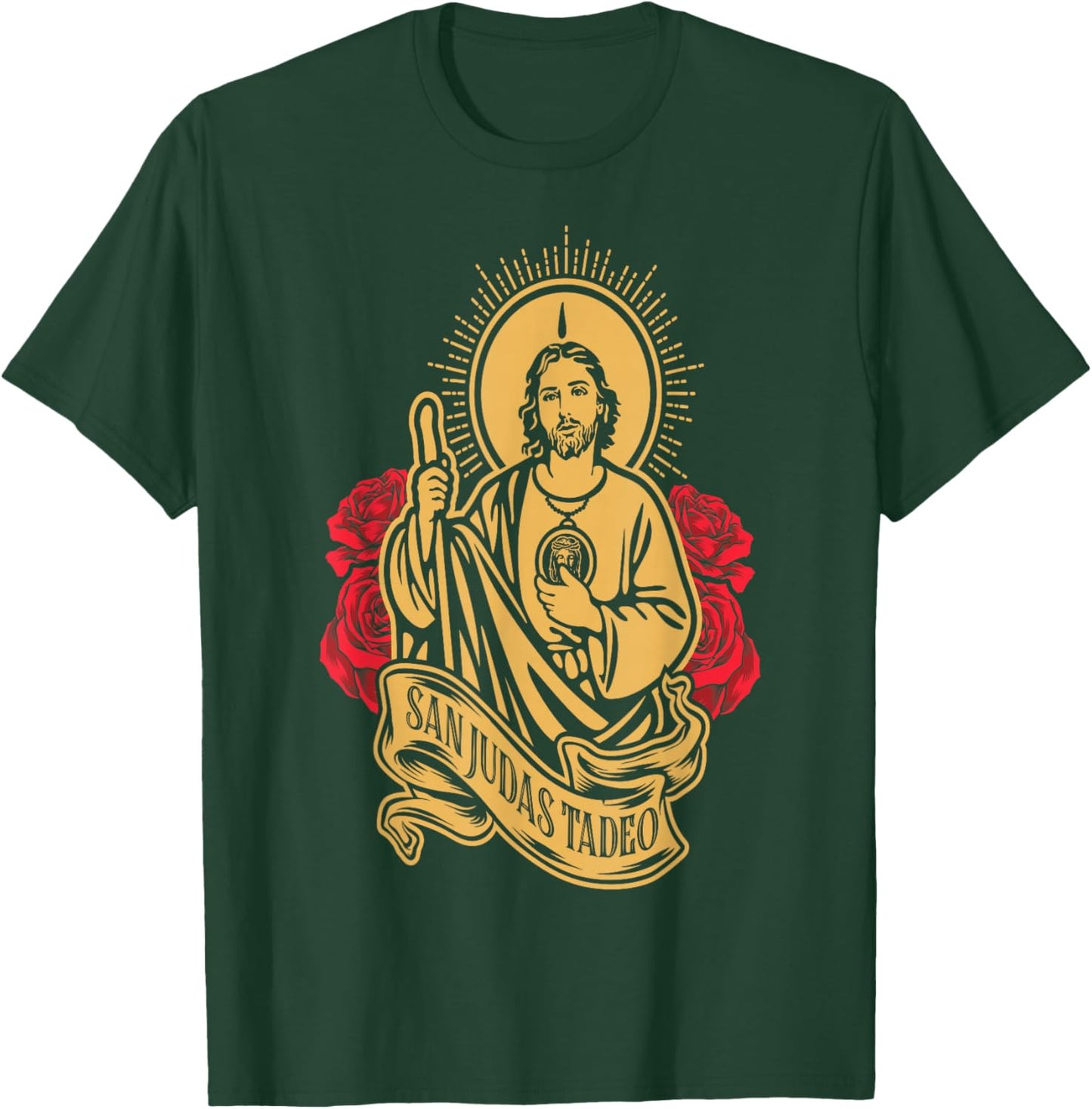la protección de San Judas Tadeo contra enemigos y envidias T-Shirt - T-Shirt | Forest