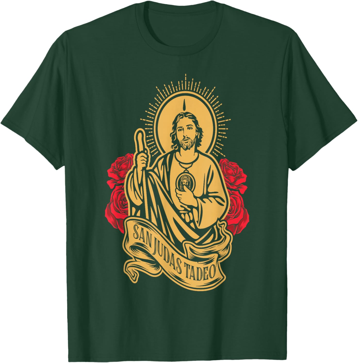 la protección de San Judas Tadeo contra enemigos y envidias T-Shirt - T-Shirt | Forest