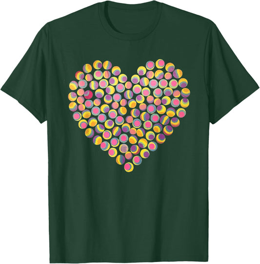 A Heart Polka Novelty T-Shirt - T-Shirt | Forest