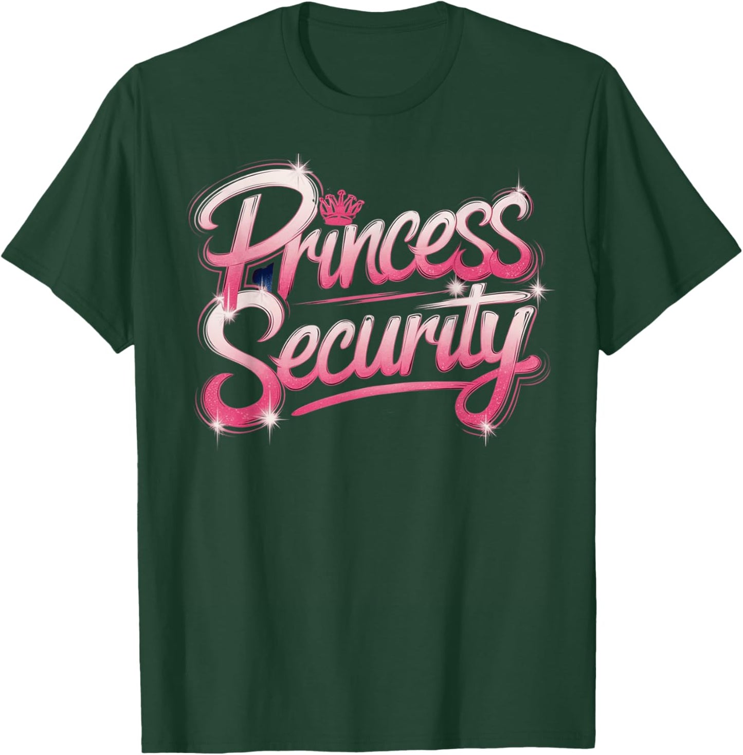 Princess Security Mom Dad Family Birthday Halloween T-Shirt - T-Shirt | Forest