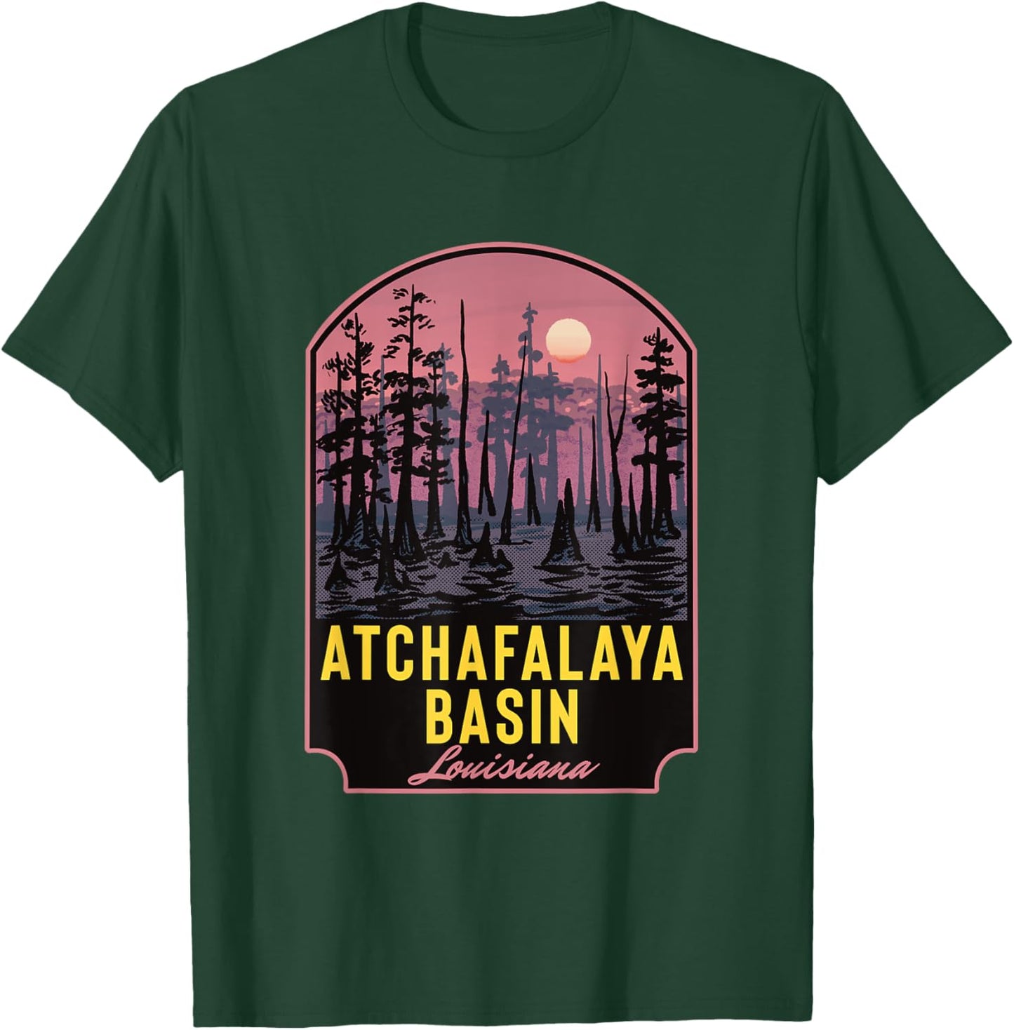 Atchafalaya Basin Louisiana T-Shirt - T-Shirt | Forest
