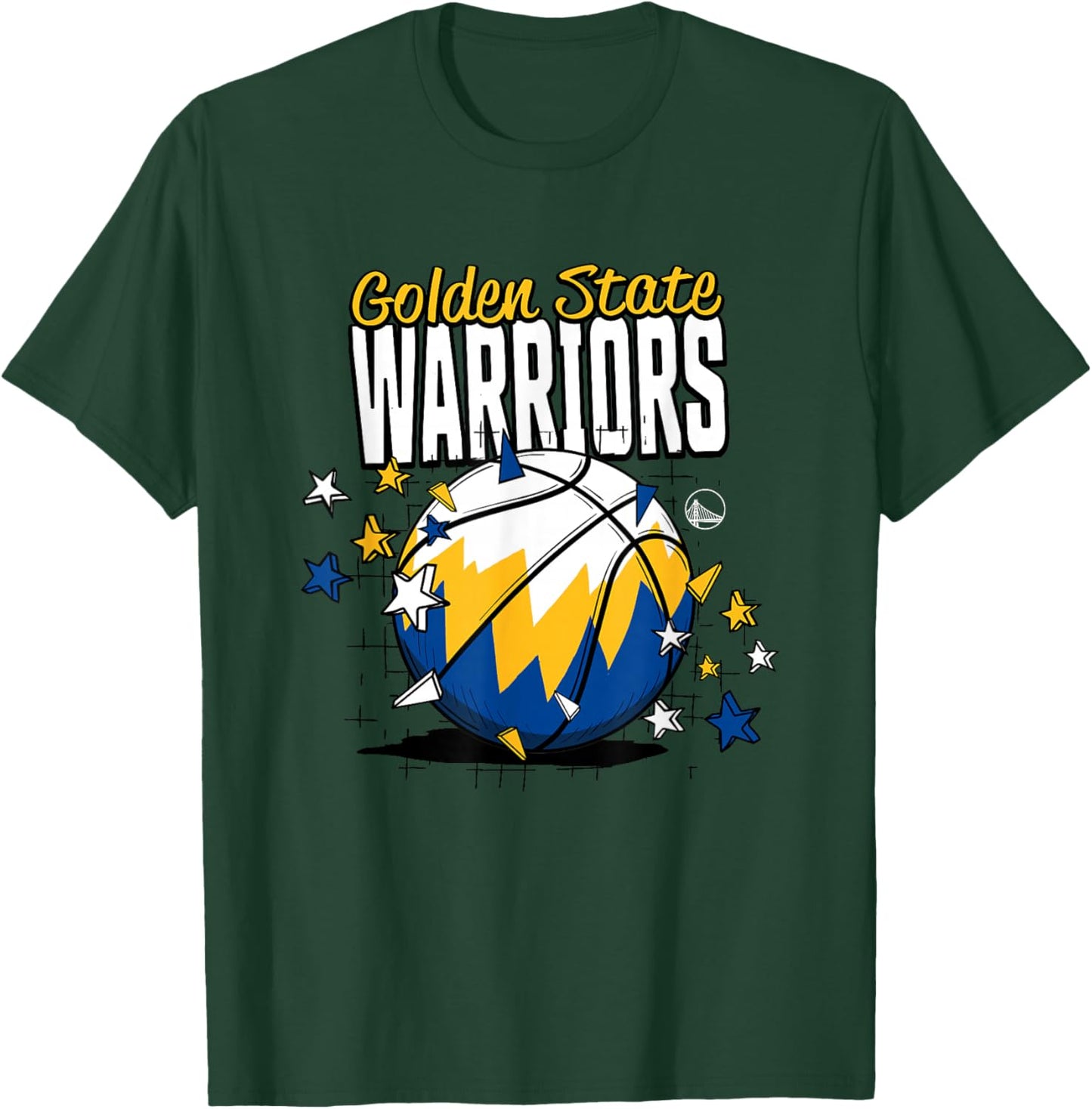 NBA Golden State Warriors Basketball Stars T-Shirt - T-Shirt | Forest
