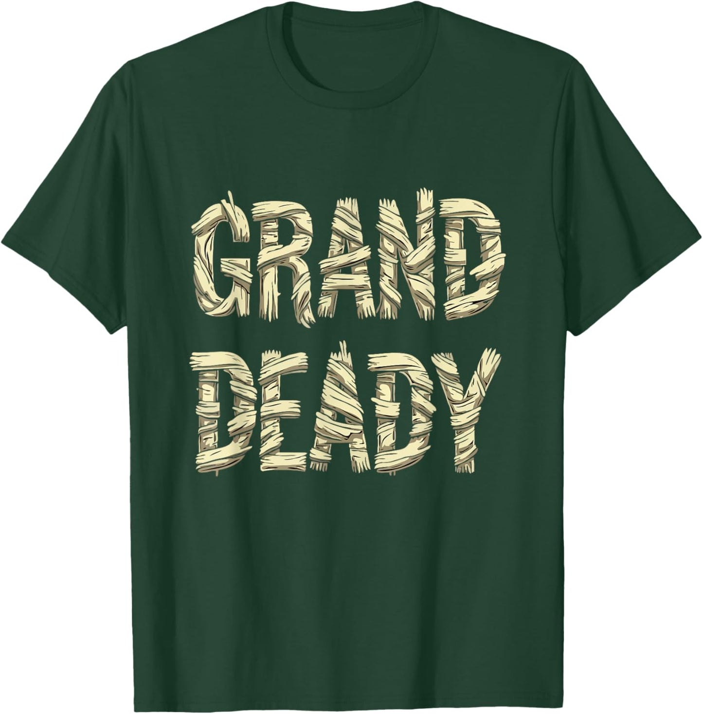 Funny Grand Mummy Matching Couple Halloween Family Costume T-Shirt - T-Shirt | Forest