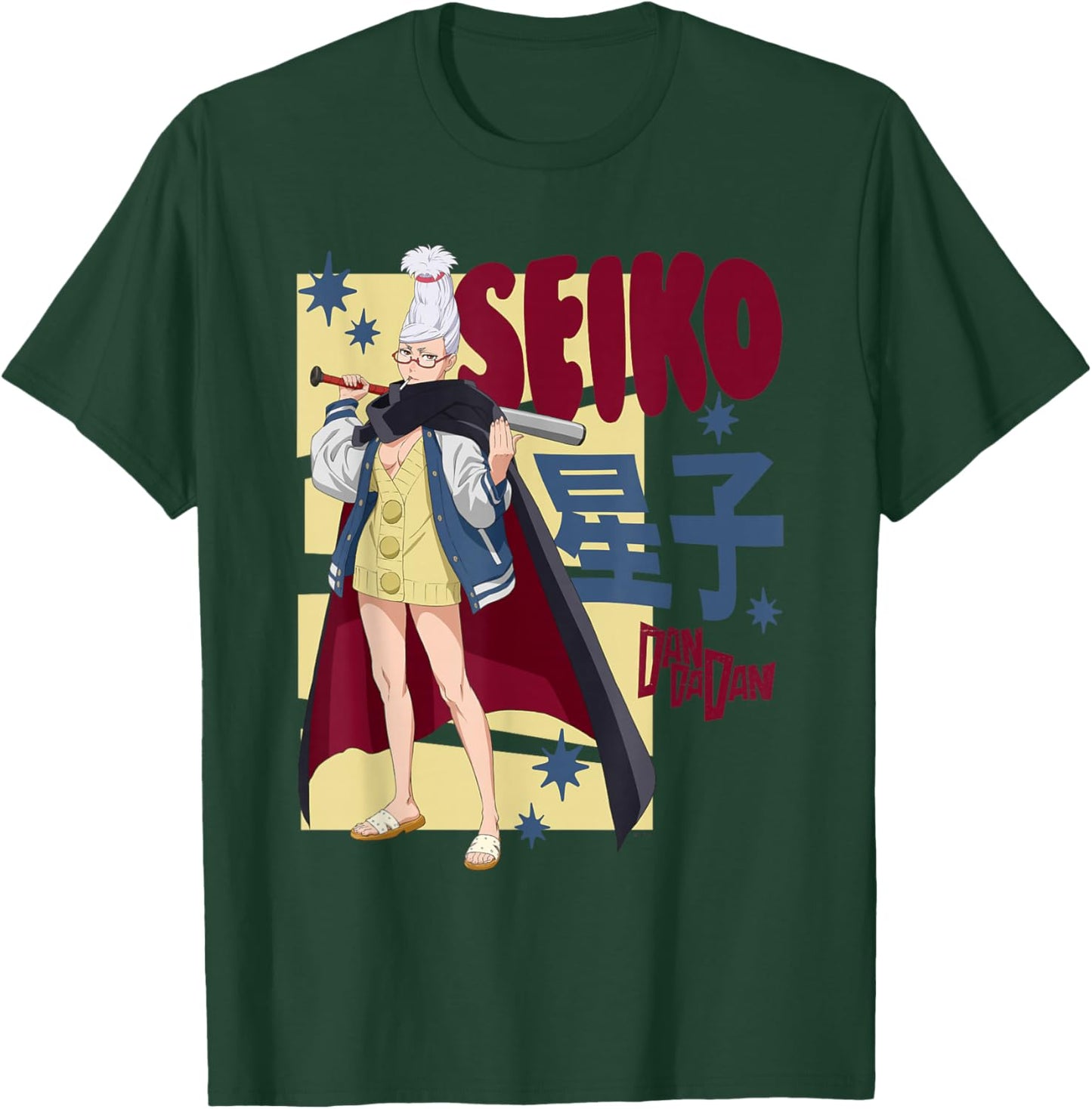 Dan Da Dan Seiko Ayase Alien Yokai Paranormal Anime T-Shirt - T-Shirt | Forest