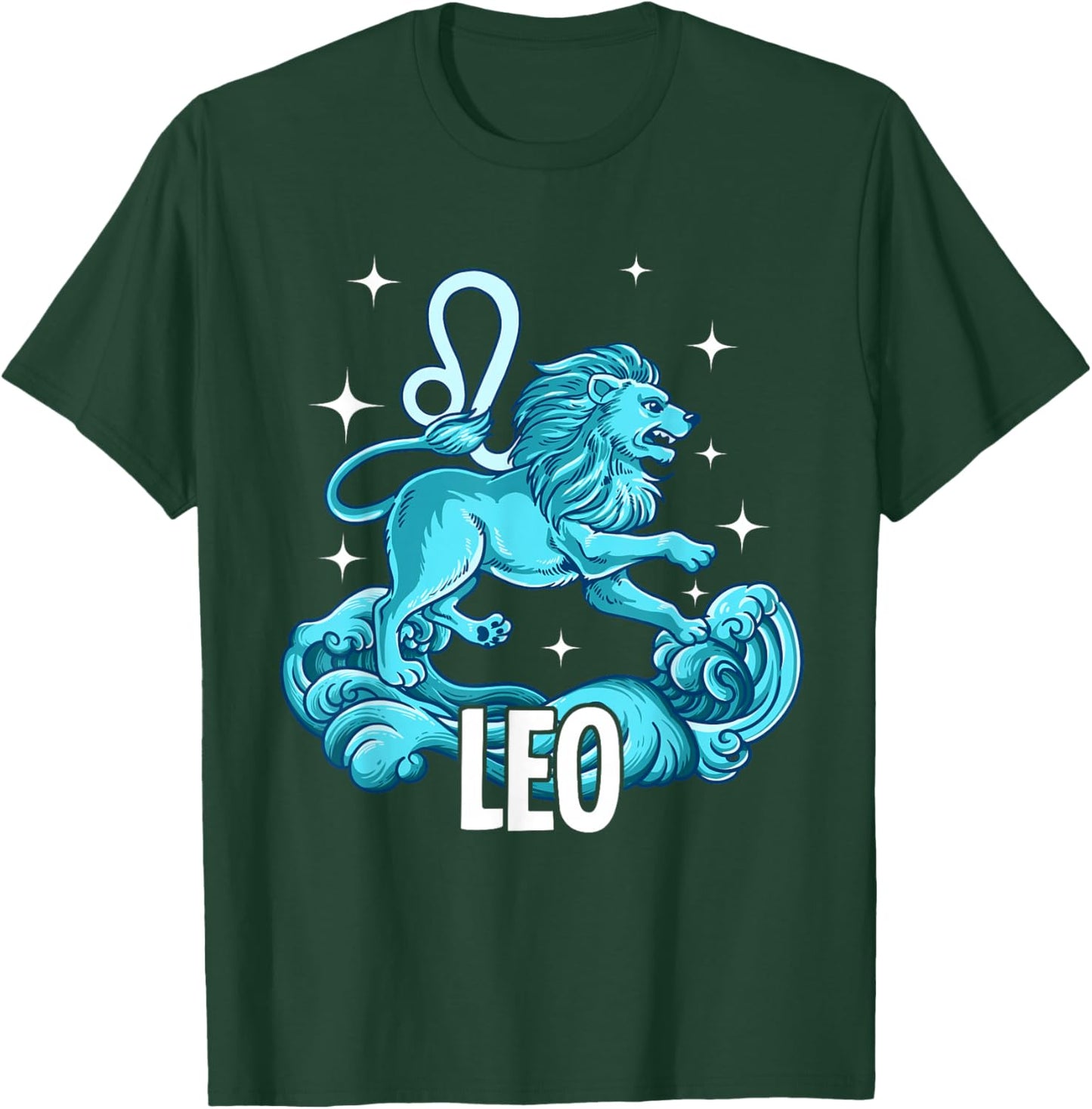 Leo Zodiac Sign T-Shirt - T-Shirt | Forest