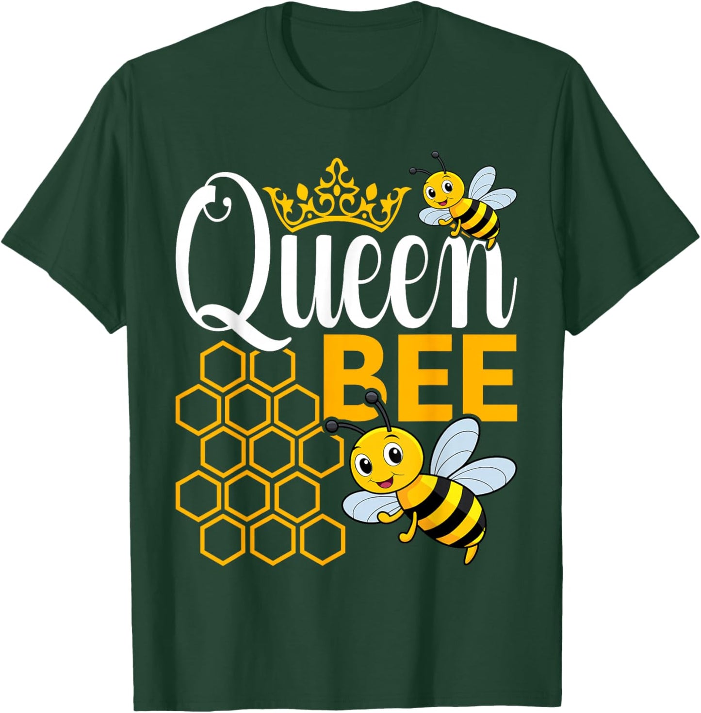 Queen Bees Honeybee Bee Keeping Bee Keeper Costume T-Shirt - T-Shirt | Forest