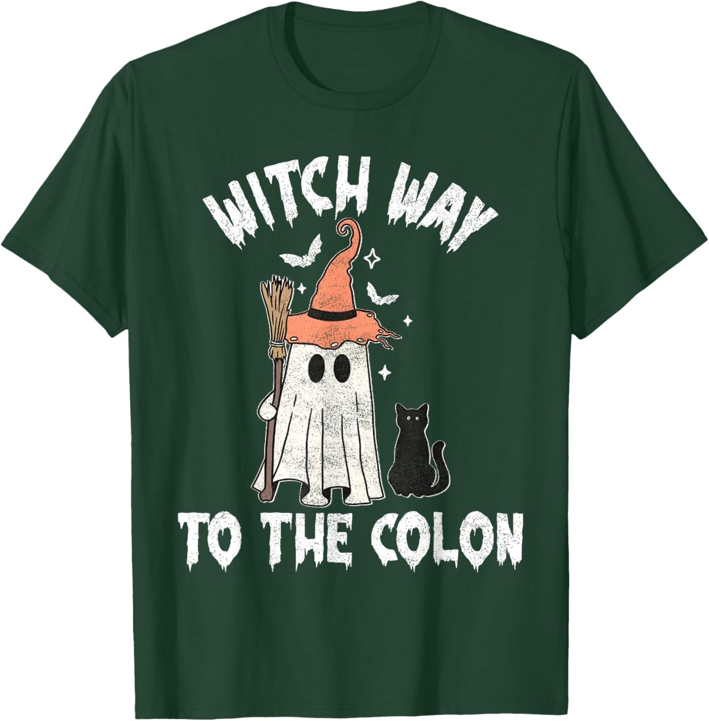 Endo Nurse Halloween Gastrointestinal Nurse Spooky GI T Cute T-Shirt - T-Shirt | Forest