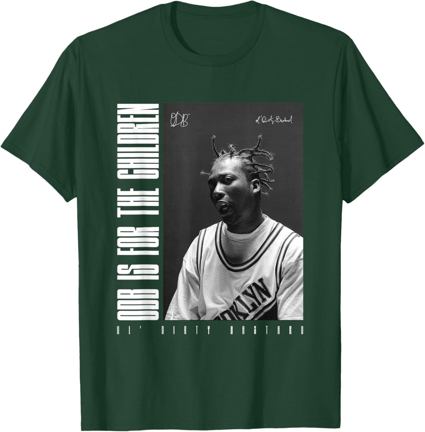 Ol' Dirty Bastard ODB Is For The Children T-Shirt - T-Shirt | Forest