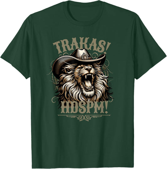 Trakas Hdspm Leon Belico con sombrero T-Shirt - T-Shirt | Forest