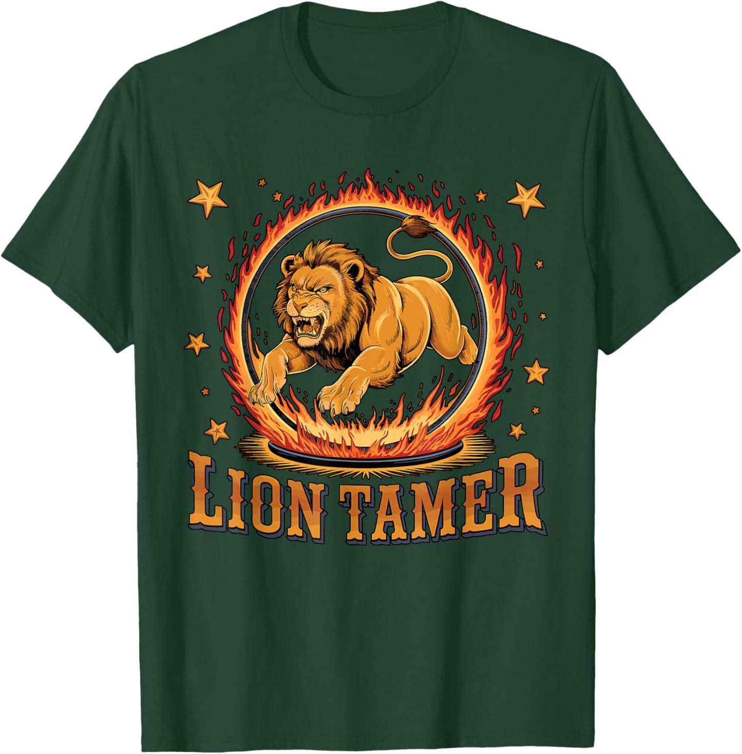 Lion Tamer Circus Staff Carnival Costume T-Shirt - T-Shirt | Forest
