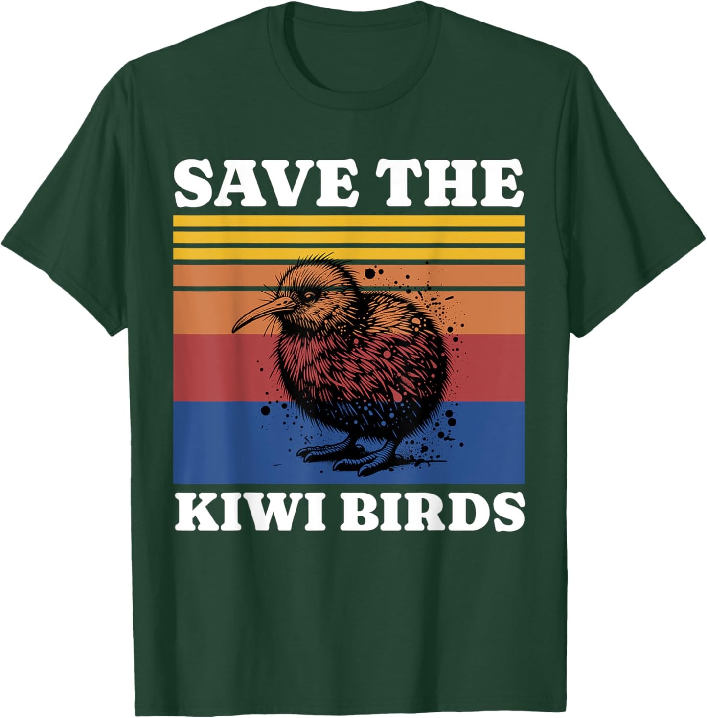 Save The Kiwi T-Shirt - T-Shirt | Forest